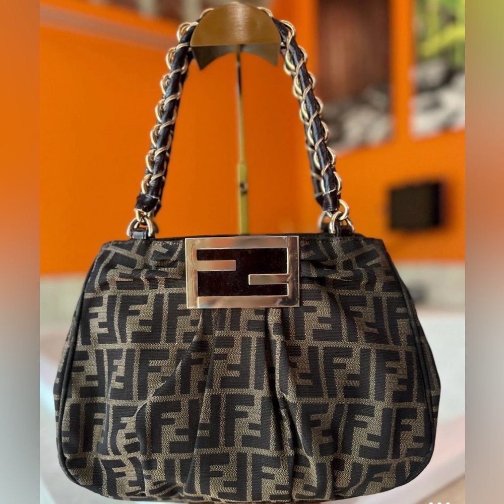 Fendi Zucca Print Handbag